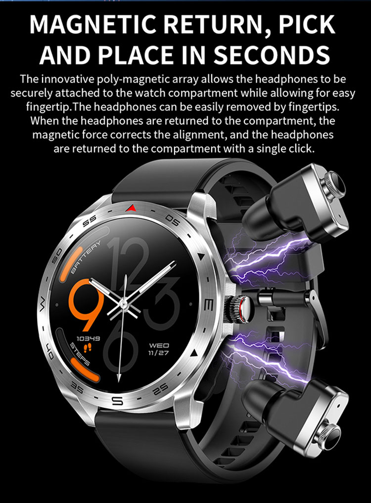 T95 Smart Watch with Earbuds, T95 Smart Watch, T95 Smartwatch with Earphones, Smartwatch with Headphone, 2in1 Smart Watch and Earphones, T95 Smart Earphone Watch, Smart Watch with Earbuds, T95 Smartwatch Earbuds,  Smartwatch with Headphones